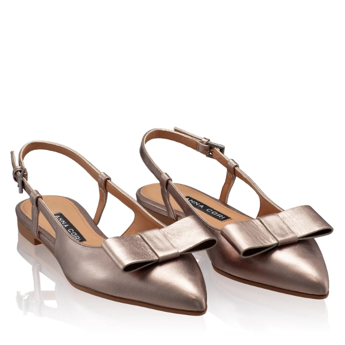 Pantofi Casual Dama 7528 Laminato Rame