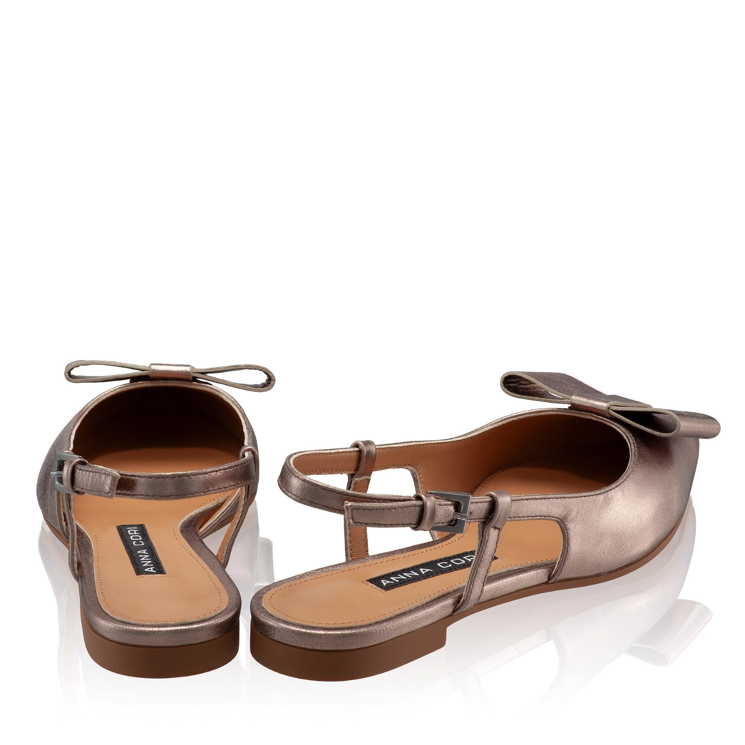 Imagine Pantofi Casual Dama 7528 Laminato Rame