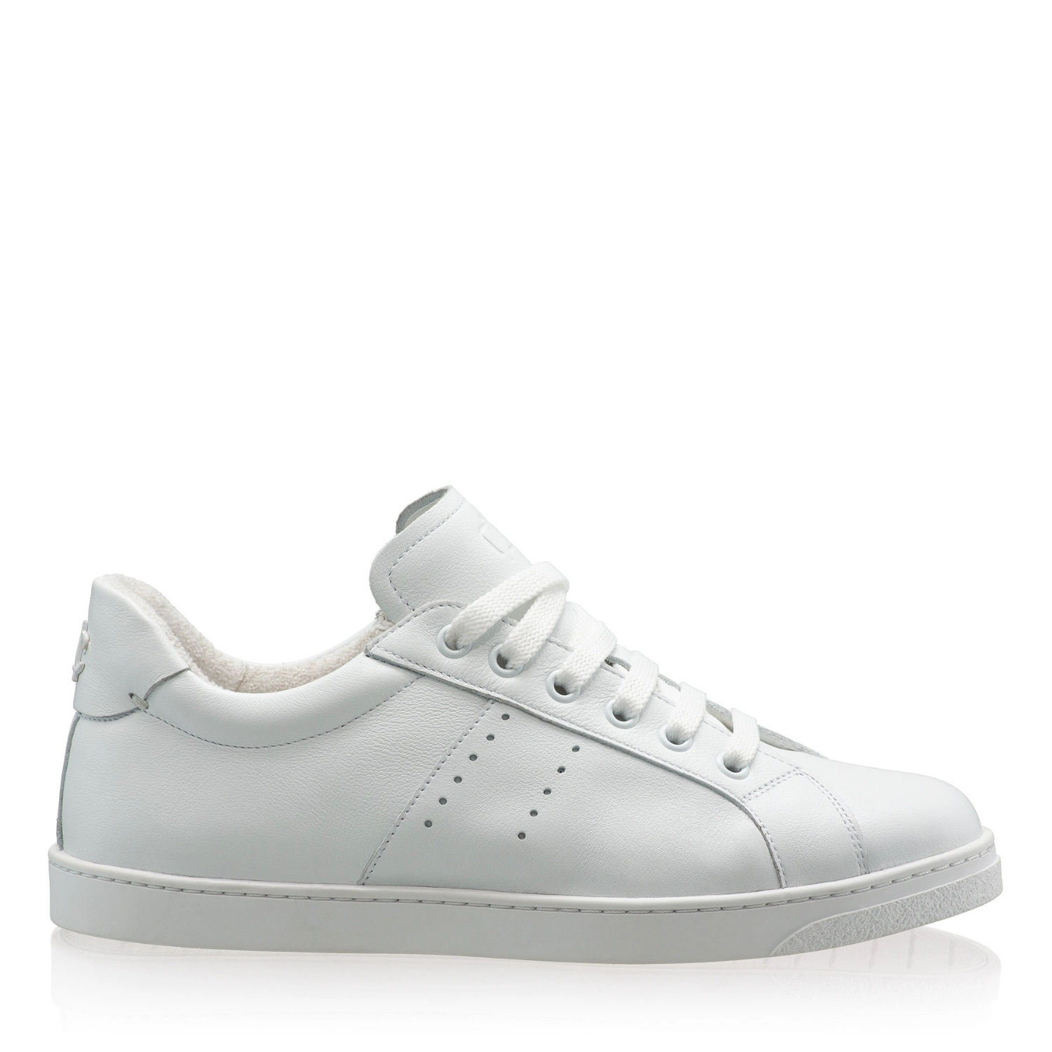 Picture of Women Leather Sport Shoes 8330 Vitello Alb