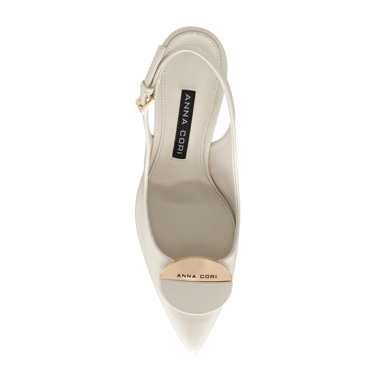 Imagine Pantofi Decupati Dama 8062 Vitello Panna