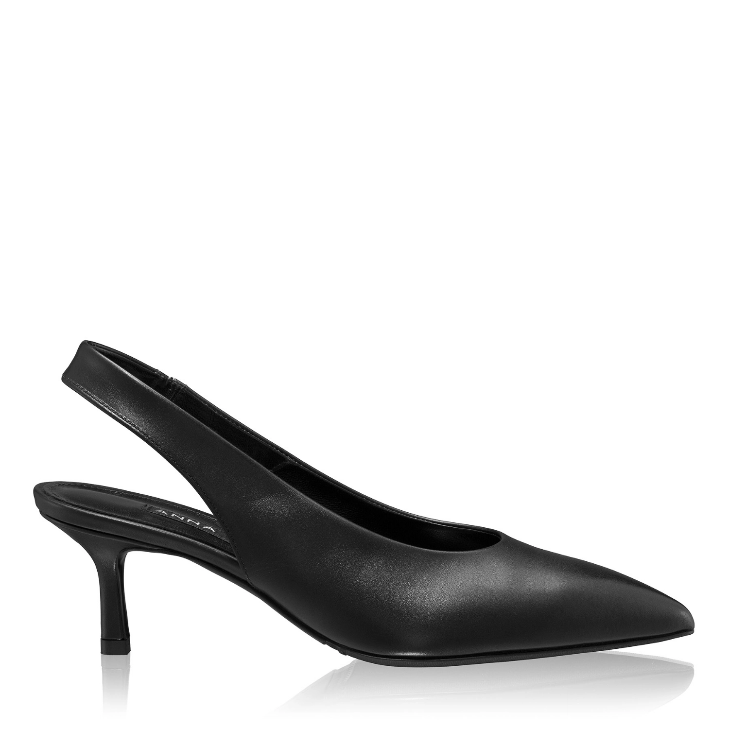 Imagine Pantofi Decupati Dama 8502 Vitello Negru