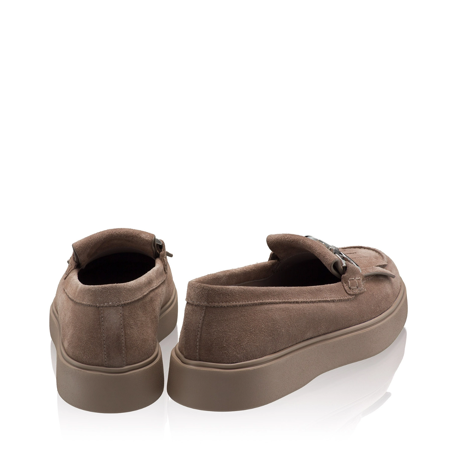 Imagine Pantofi Casual Dama 8137 Crosta Gri