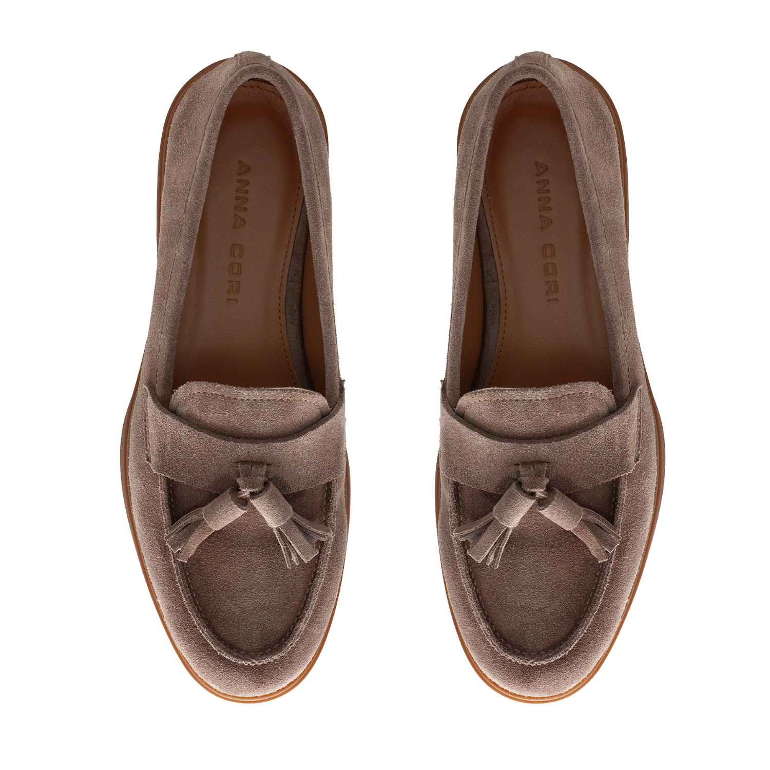 Picture of Women Casual Loafers 7517 Crosta Taupe/Ambra