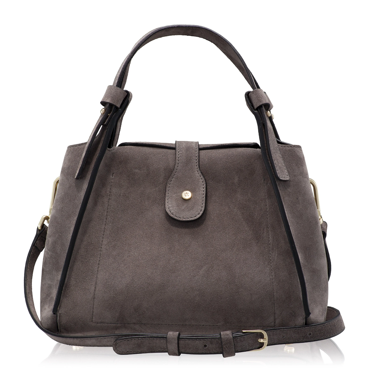 Imagine Geanta dama de Mana BLUMA 01 CROSTA GRI