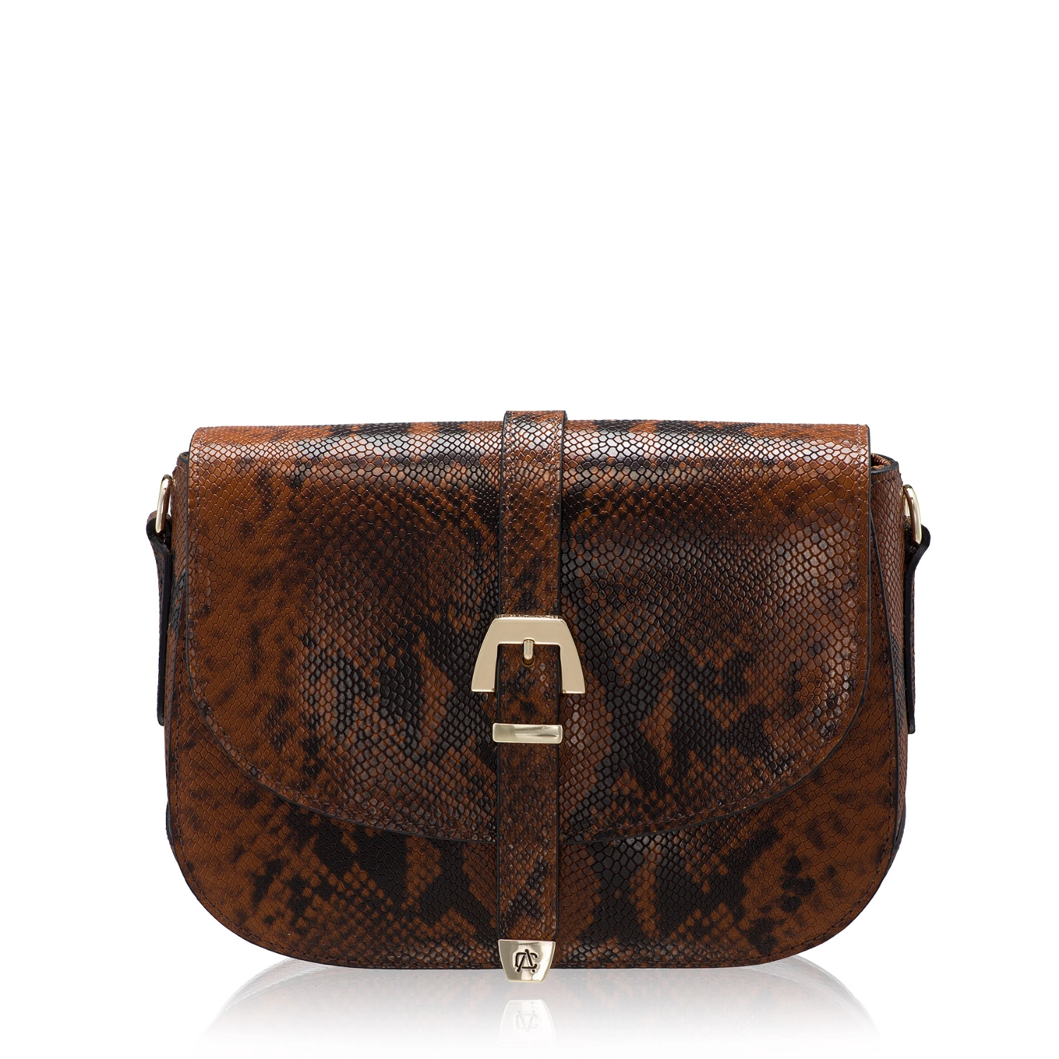 Imagine Geanta dama de umar MARIEL 02 PITONE T.MORO