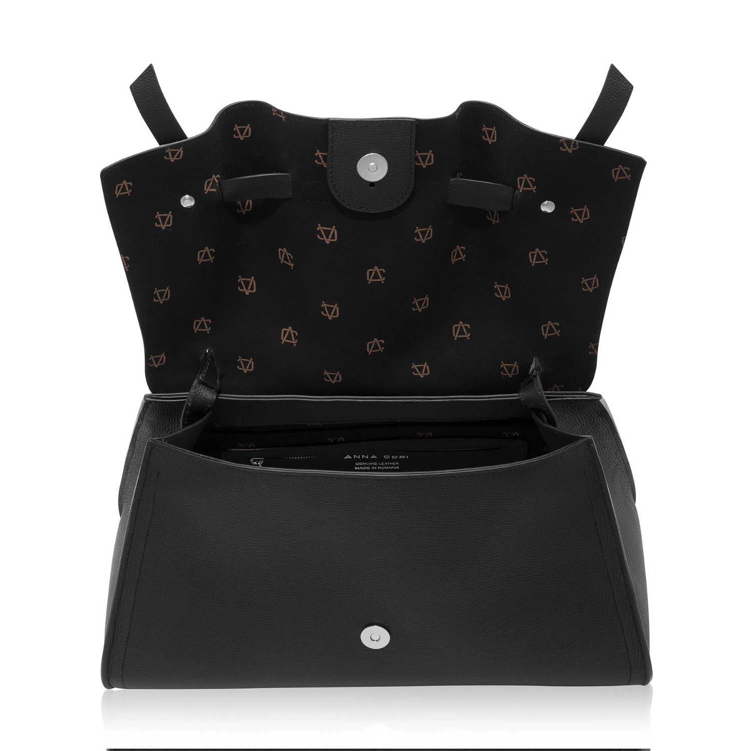 Imagine Geanta dama de umar AVY 01 BOTTALATO NEGRU