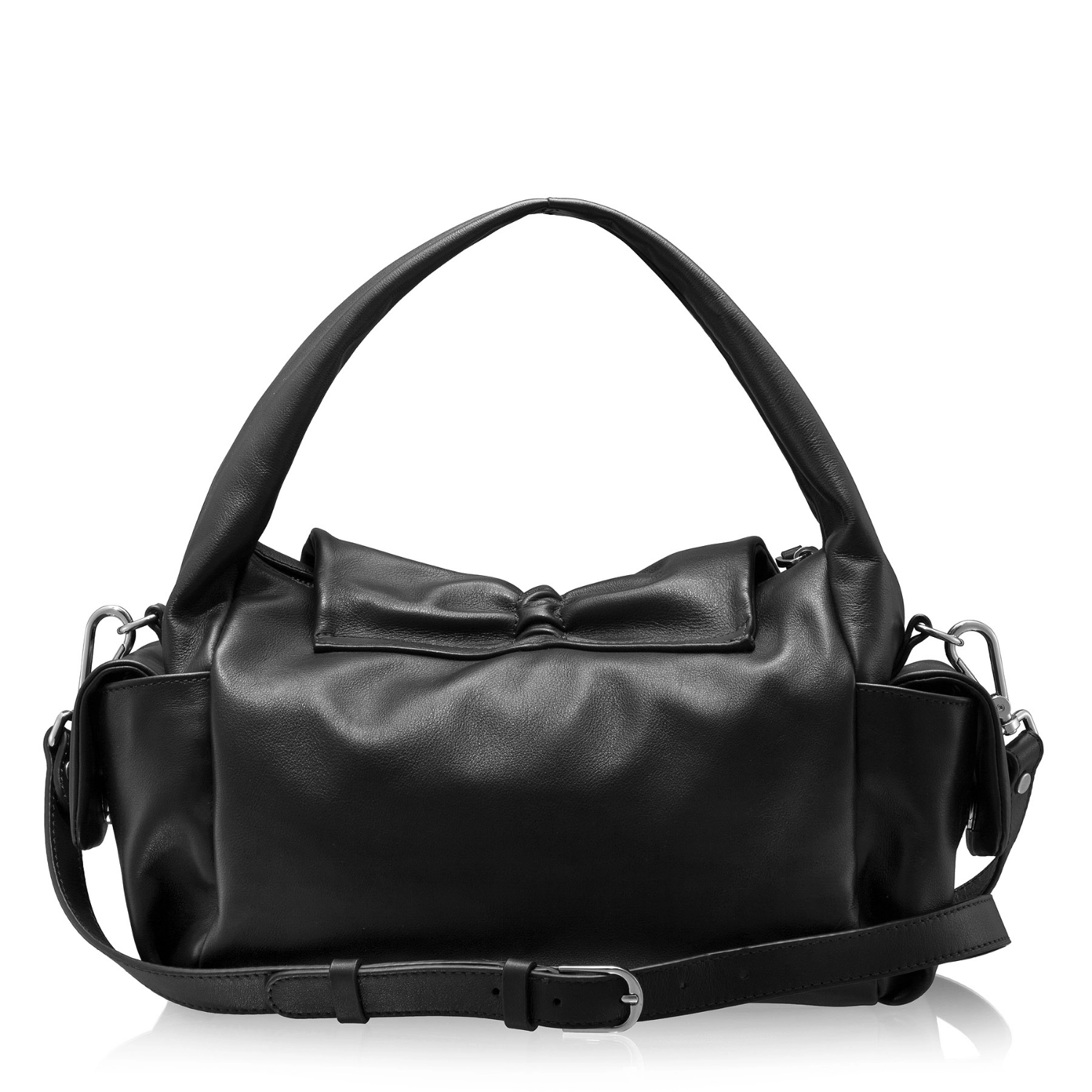 Imagine Geanta dama de mana IANA 01 VITELLO NEGRU