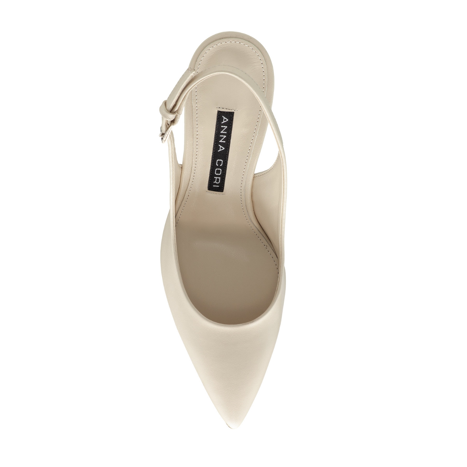 Imagine Pantofi Eleganti Dama 5728 Vitello Panna