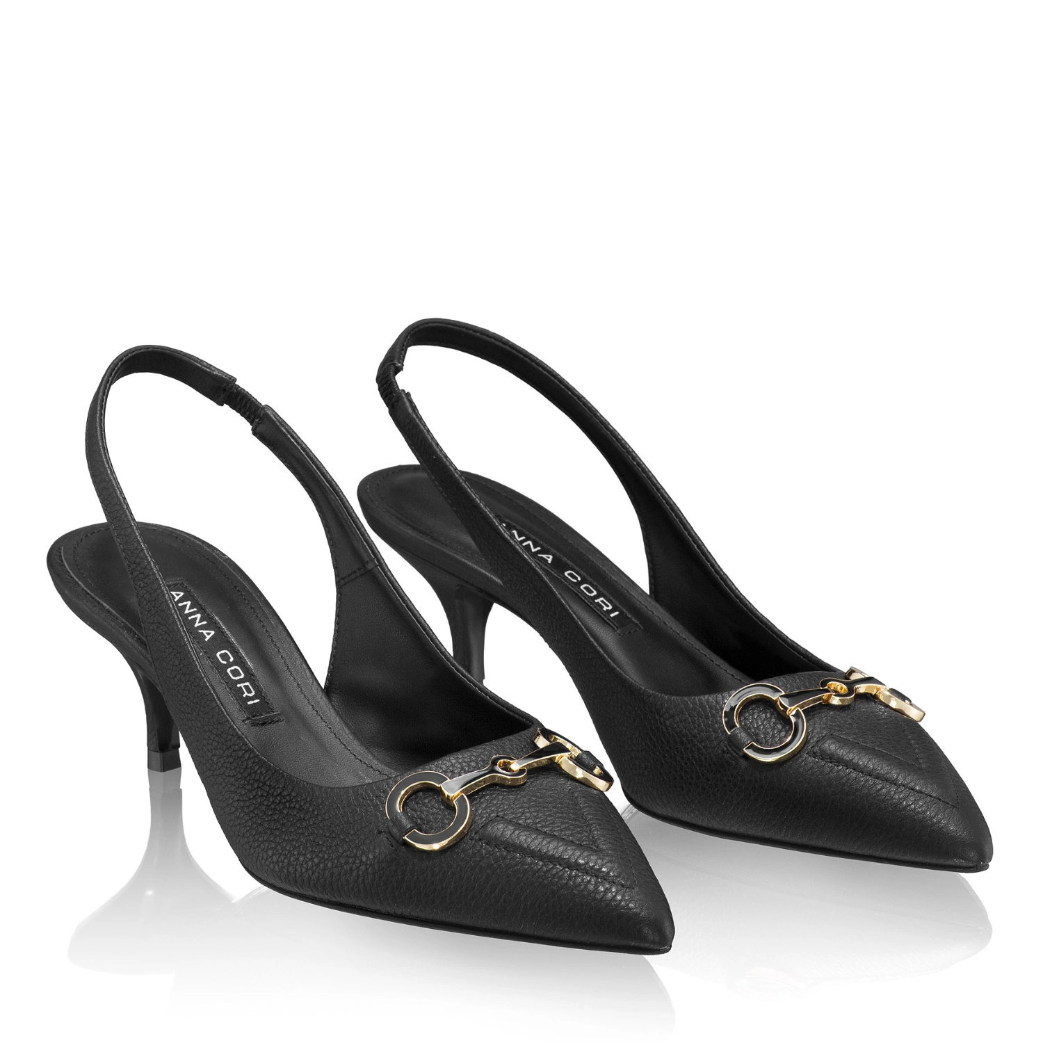 Imagine Pantofi Decupati Dama 8429 Bottalato Negru