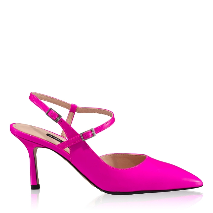 Arată detalii pentru Pantofi Decupati Dama 8460 Lac Fuxia Imagine Pantofi Decupati Dama 8460 Lac Fuxia
