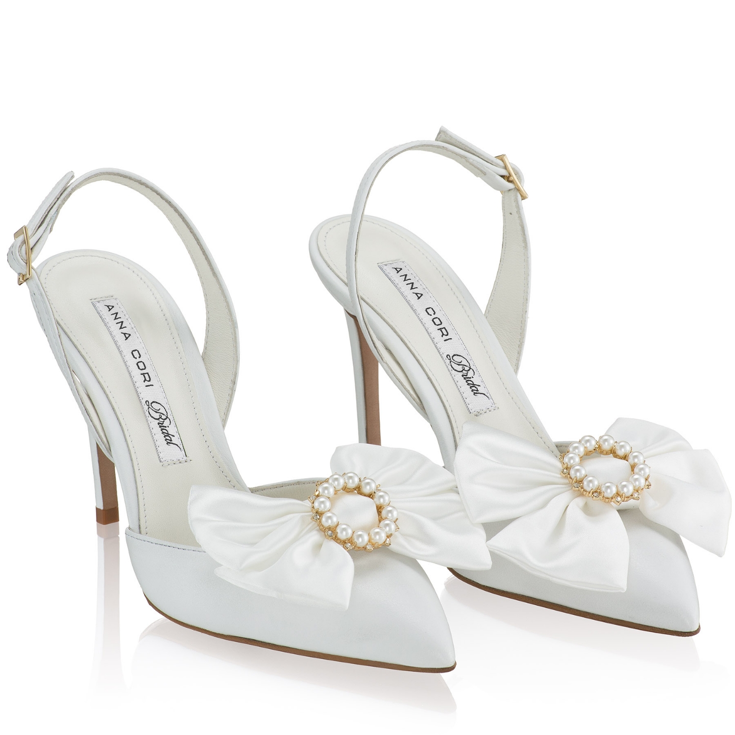 Imagine Pantofi Decupati Dama 8447 Vitello Alb