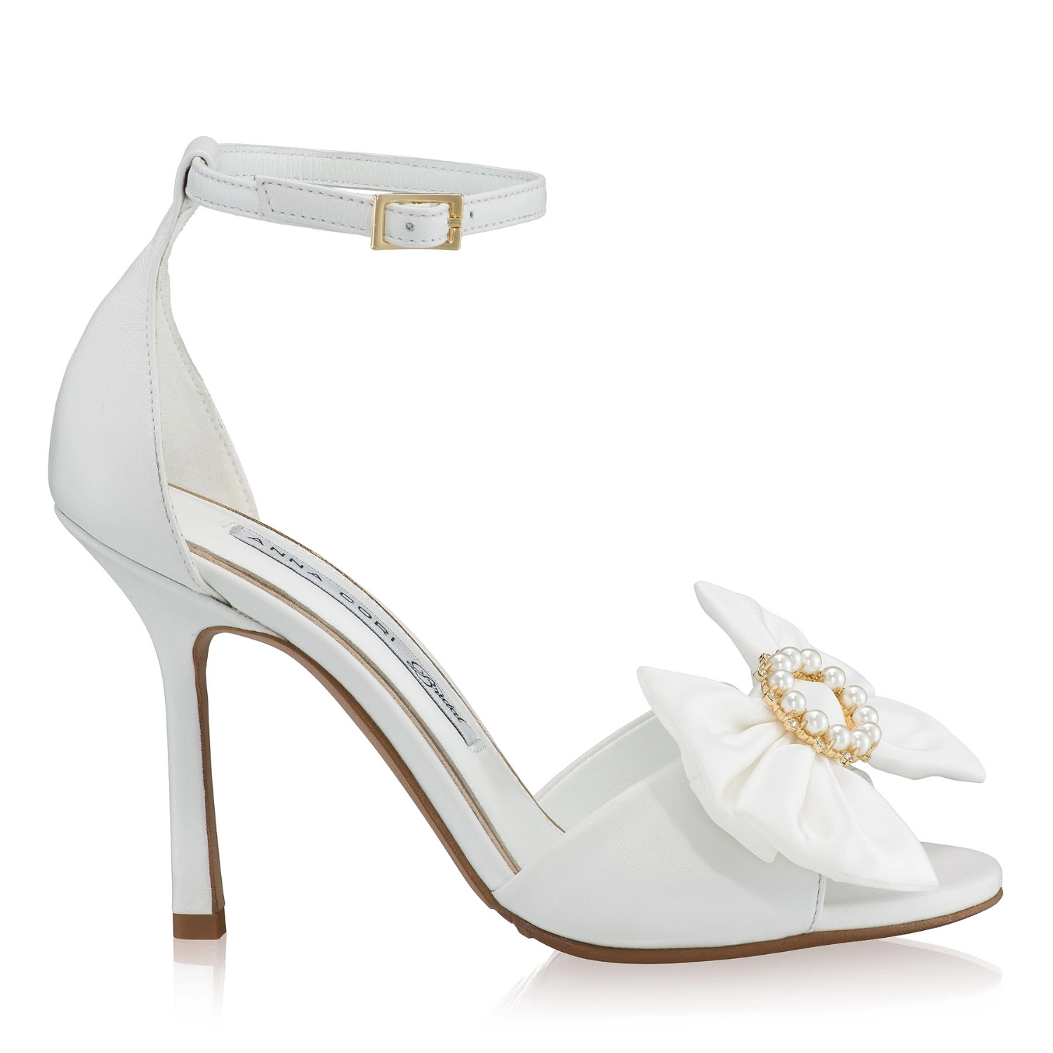 Picture of Bridal Leather Sandals 8441 Vitello White