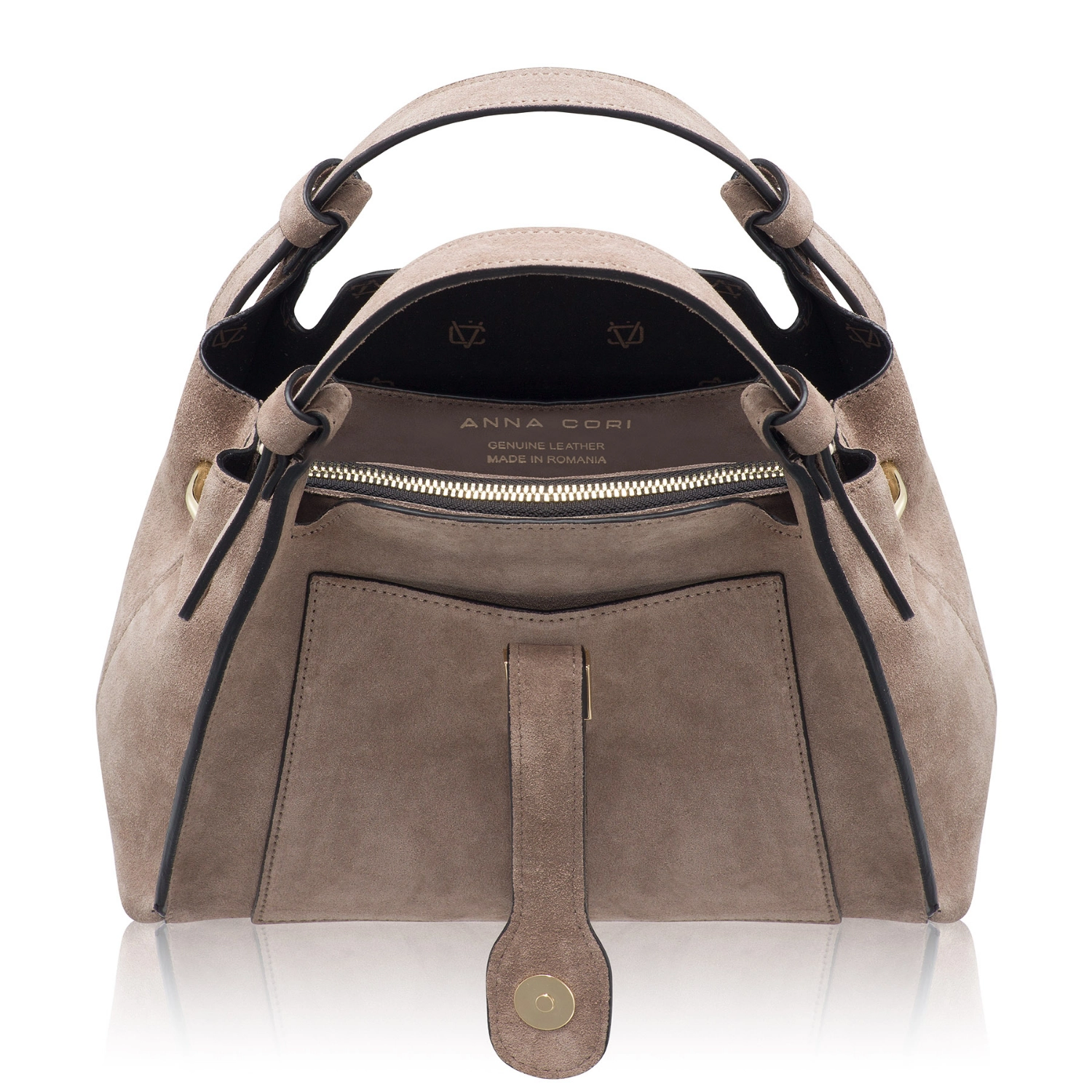 Imagine Geanta dama de Mana BLUMA 01 CROSTA TAUPE