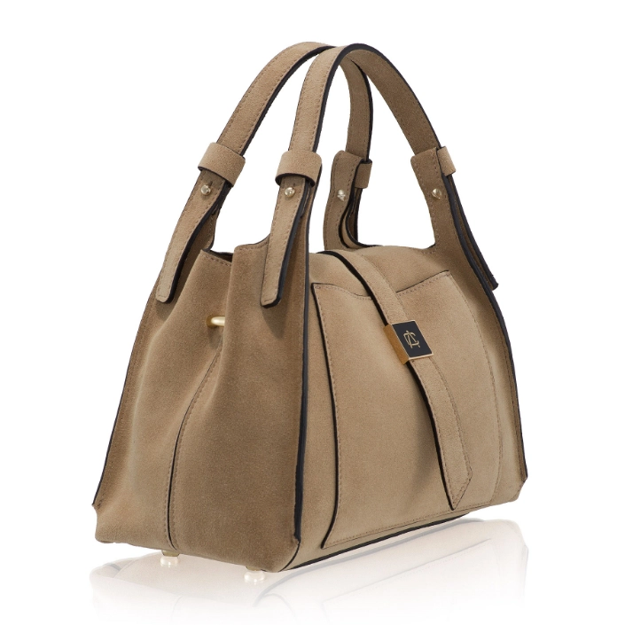 Geanta dama de Mana BLUMA 01 CROSTA BEJ