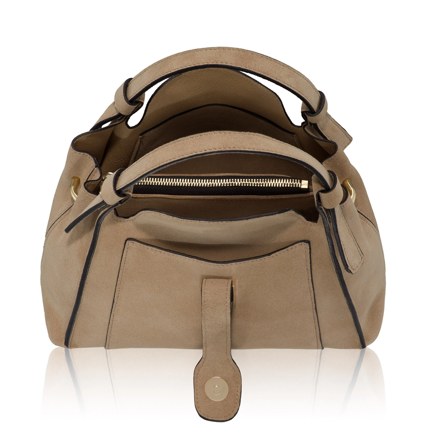 Imagine Geanta dama de Mana BLUMA 01 CROSTA BEJ