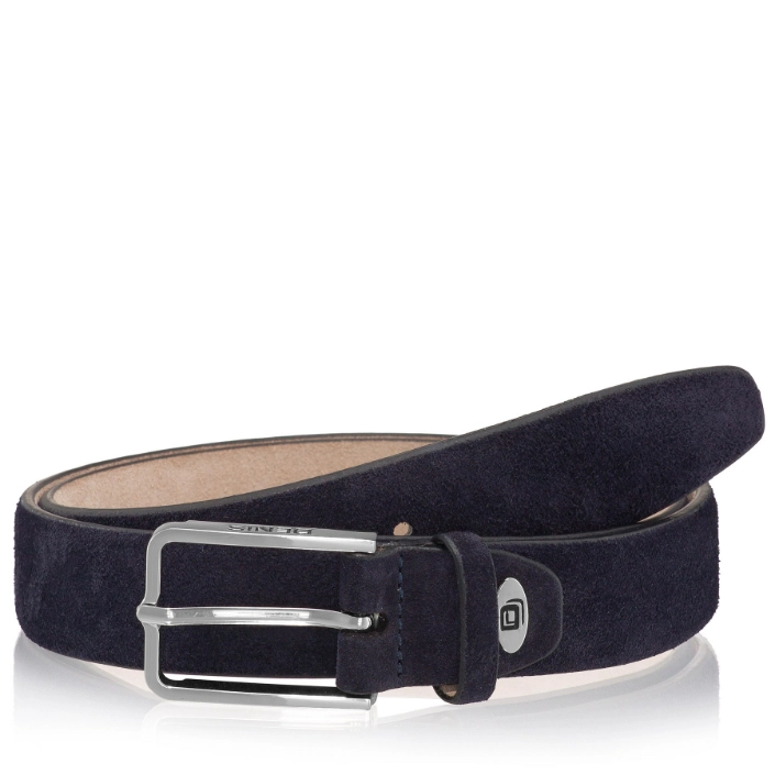 Imagine Curea Barbati din piele naturala 85 CROSTA BLUE