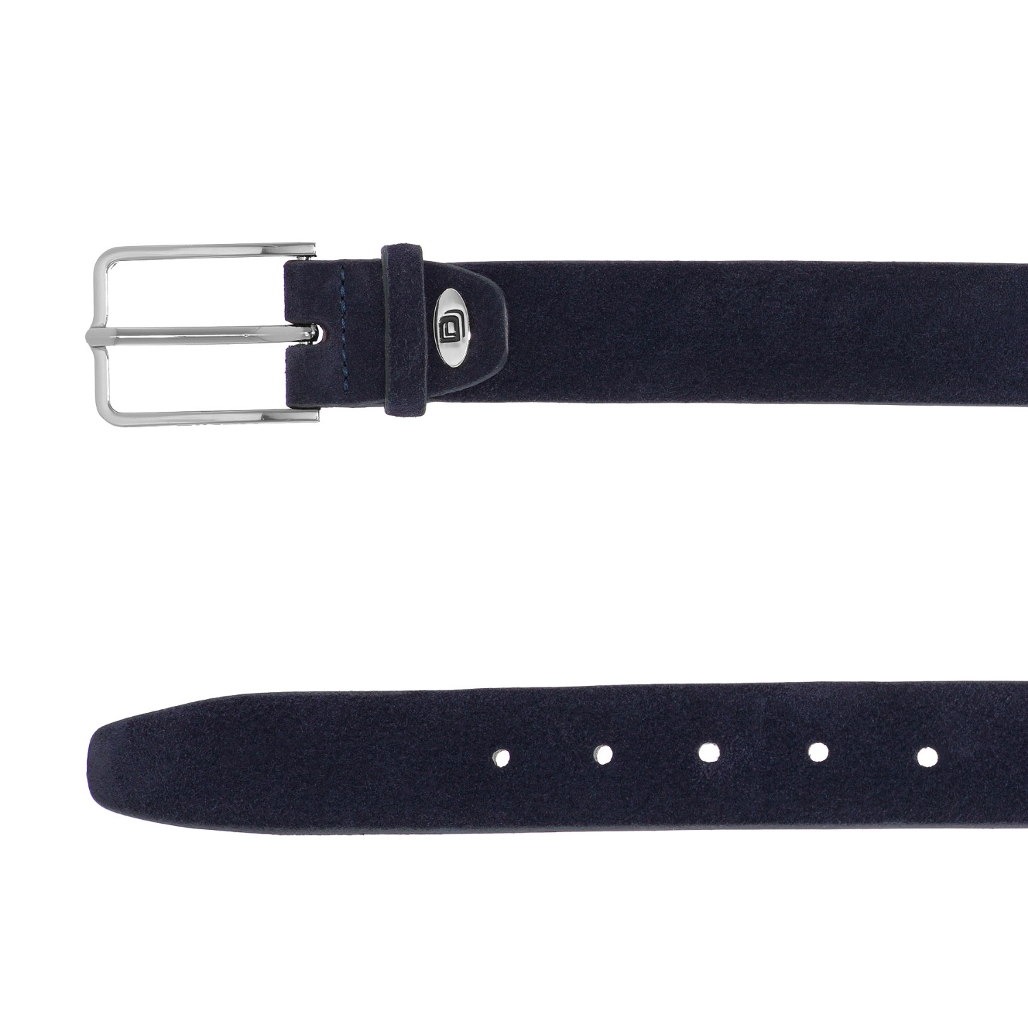 Picture of Men Suede Leather belt 85 CROSTA BLUE