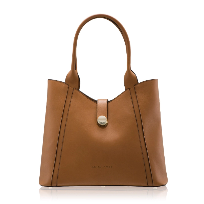 Imagine Geanta dama de umar GOLDA 02 VITELLO CAMEL