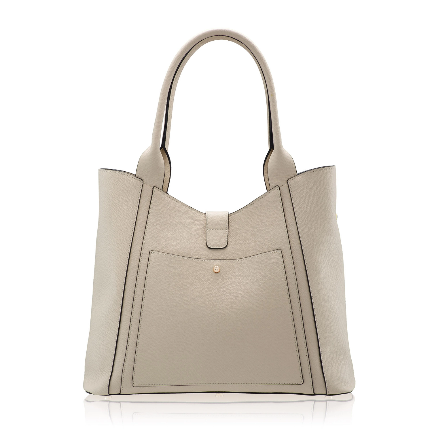 Imagine Geanta dama de umar GOLDA 02 VITELLO STAMP PANNA