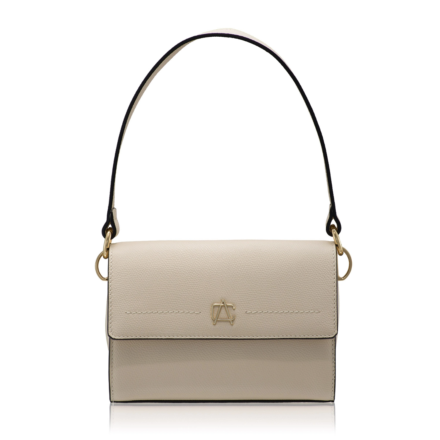 Imagine Geanta dama de umar IRISA 01 VITELLO STAMP PANNA