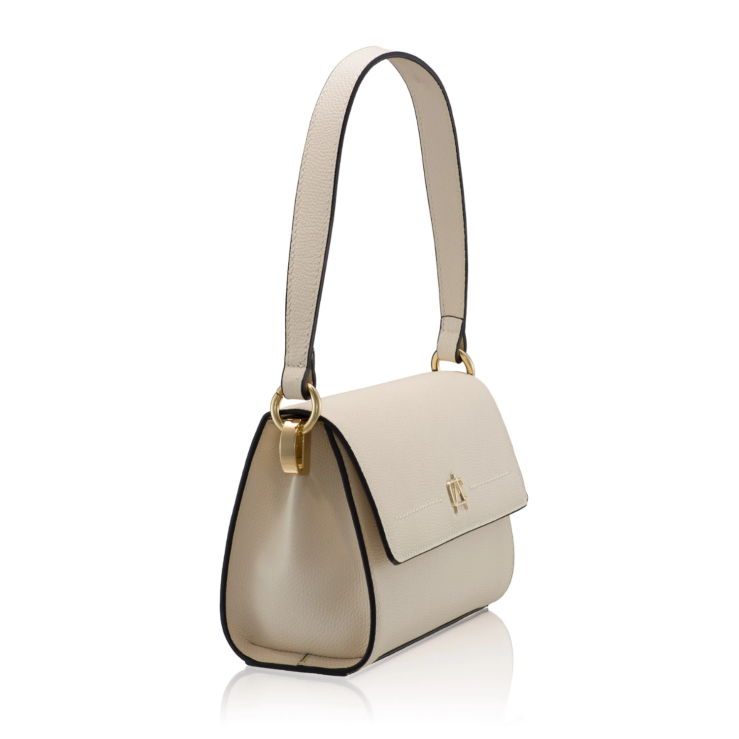 Imagine Geanta dama de umar IRISA 01 VITELLO STAMP PANNA