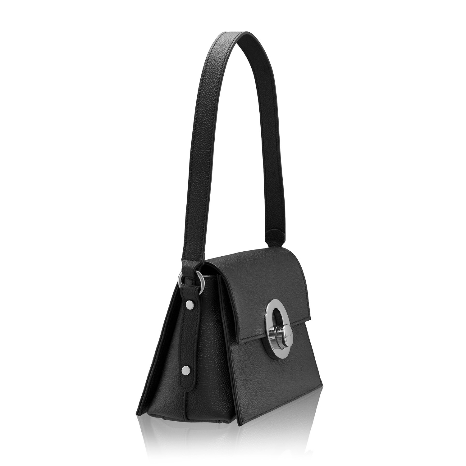 Imagine Geanta dama de umar BRIA 01 BOTTALATO NEGRU