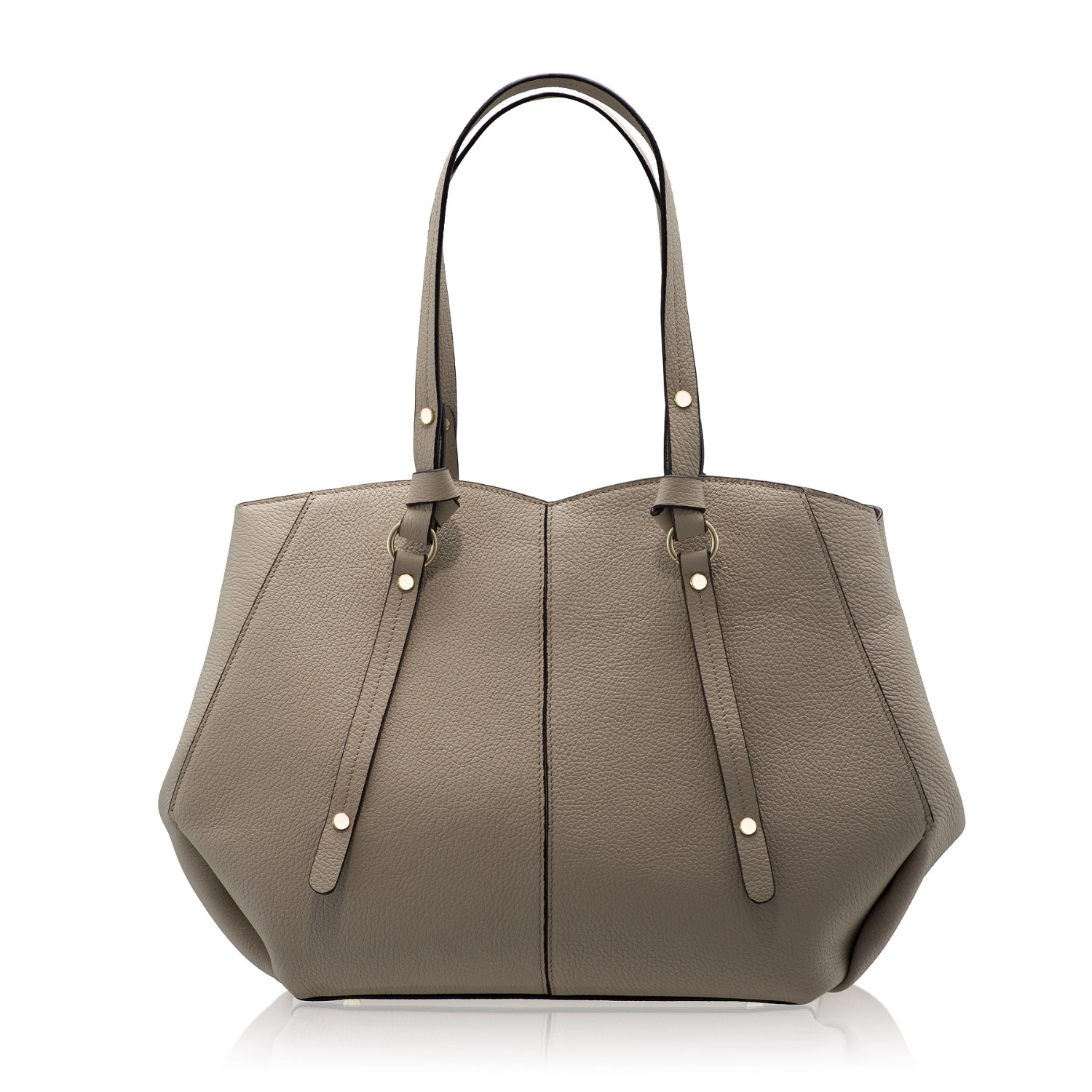 Imagine Geanta dama de Mana DIORA 01 BOTTALATO TAUPE