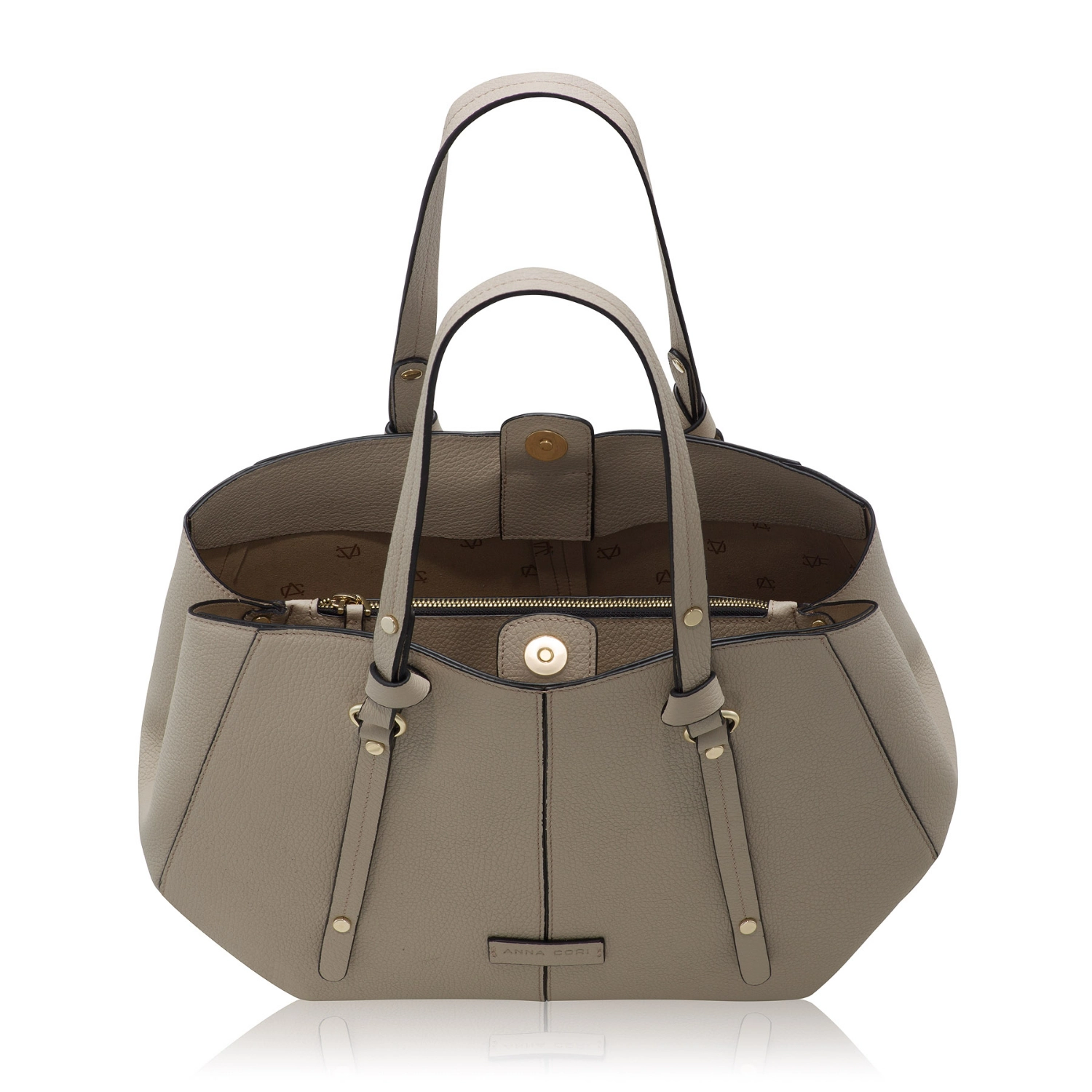 Imagine Geanta dama de Mana DIORA 01 BOTTALATO TAUPE