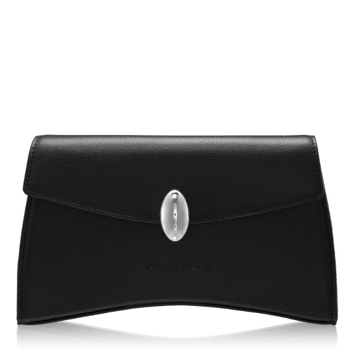 Imagine Geanta dama de umar LIORA 03 VITELLO STAMP NEGRU