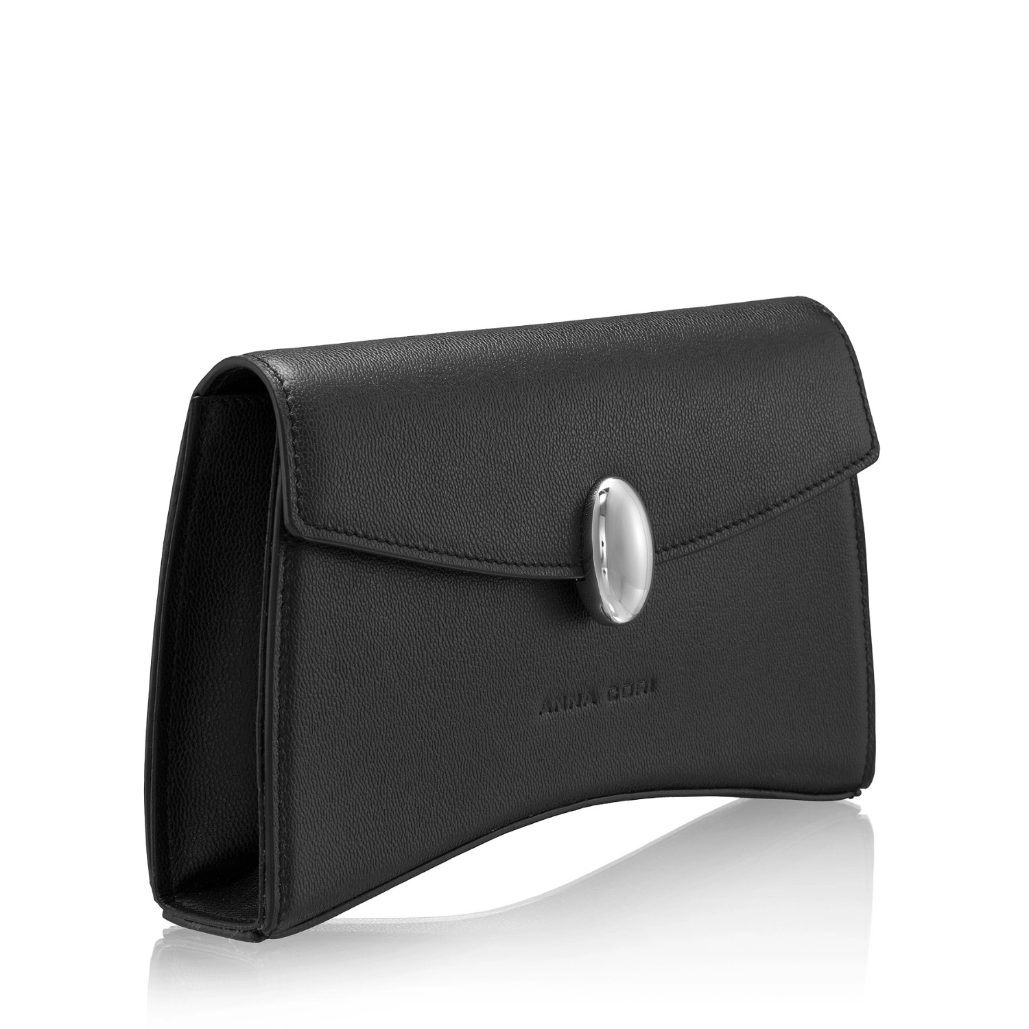 Imagine Geanta dama de umar LIORA 03 VITELLO STAMP NEGRU