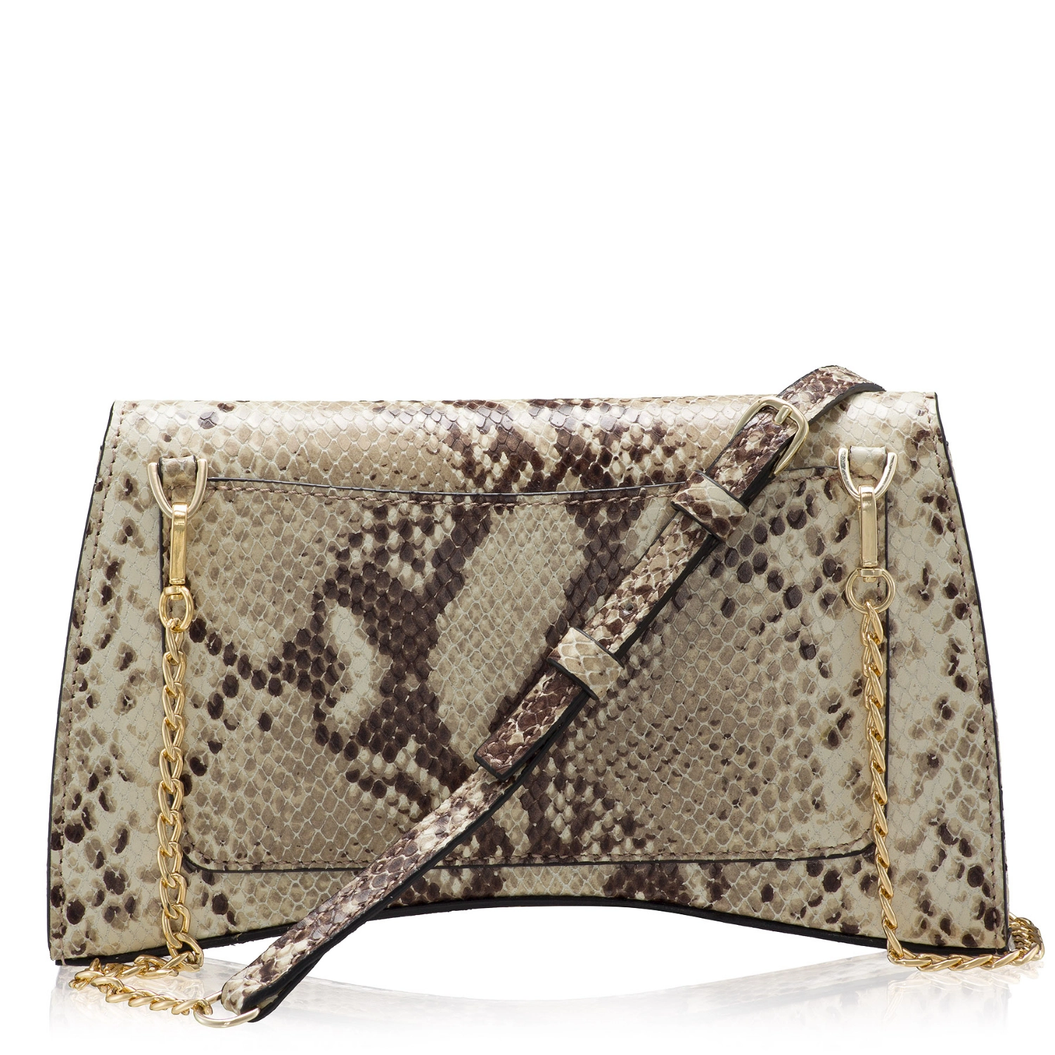 Imagine Geanta dama de umar LIORA 03 PITONE PANNA