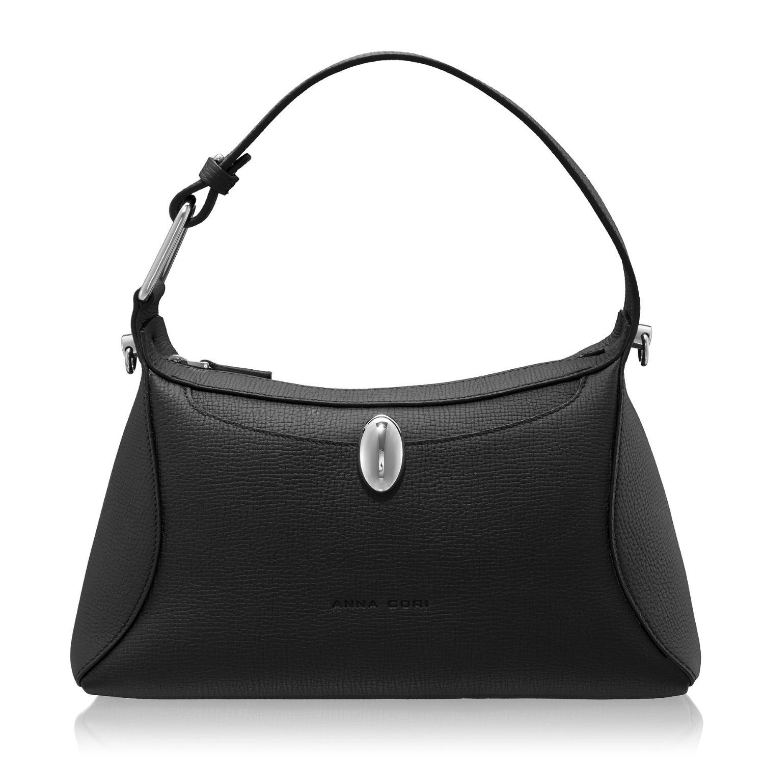 Imagine Geanta dama de Mana LIORA 01 BOTTALATO NEGRU