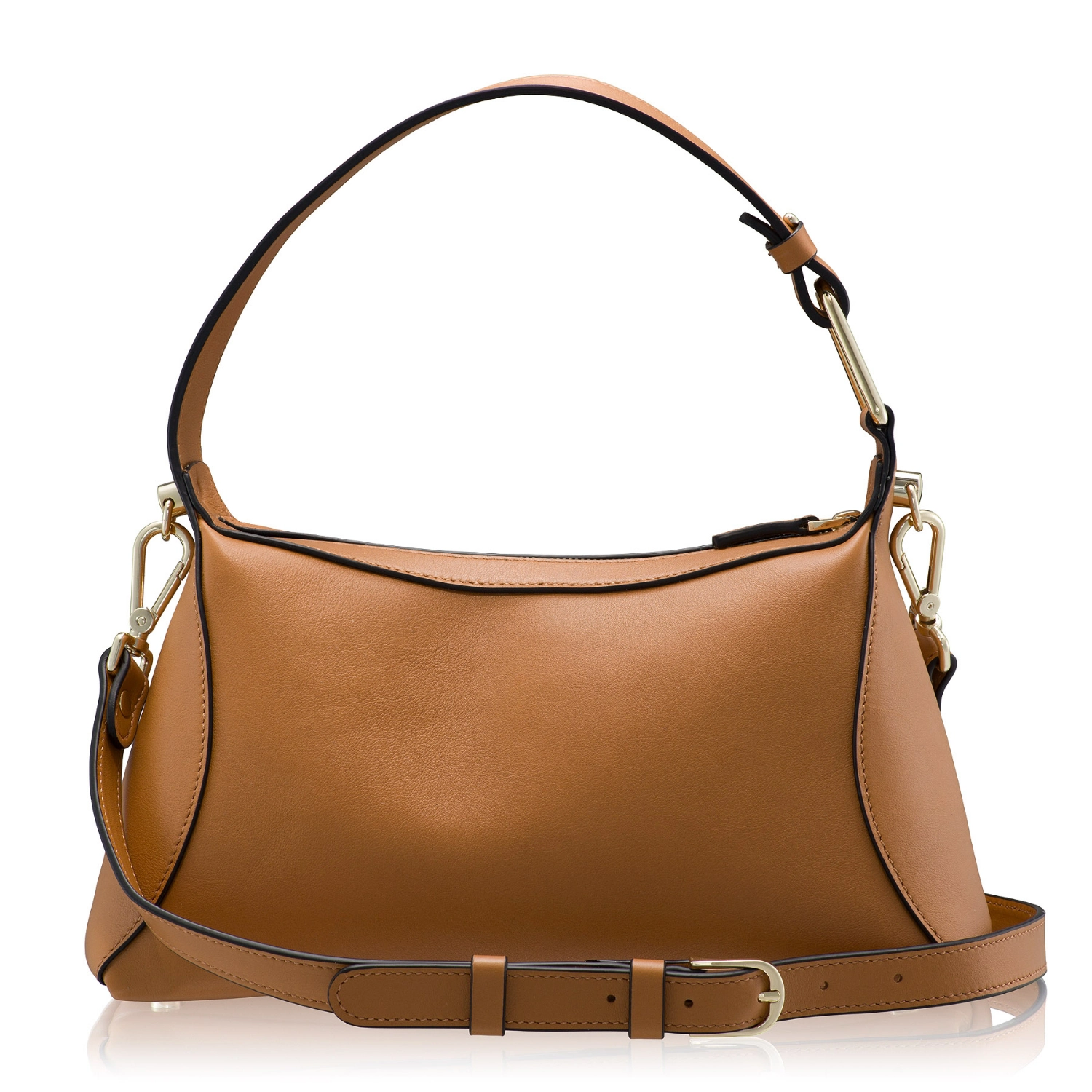 Imagine Geanta dama de Mana LIORA 01 VITELLO CAMEL