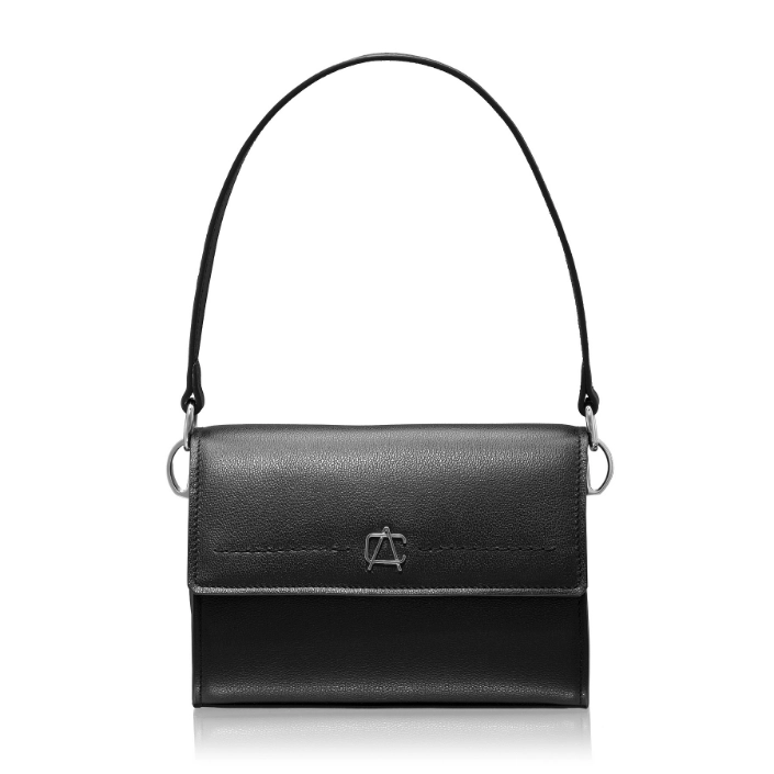 Arată detalii pentru Geanta dama de umar IRISA 01 VITELLO STAMP NEGRU Imagine Geanta dama de umar IRISA 01 VITELLO STAMP NEGRU