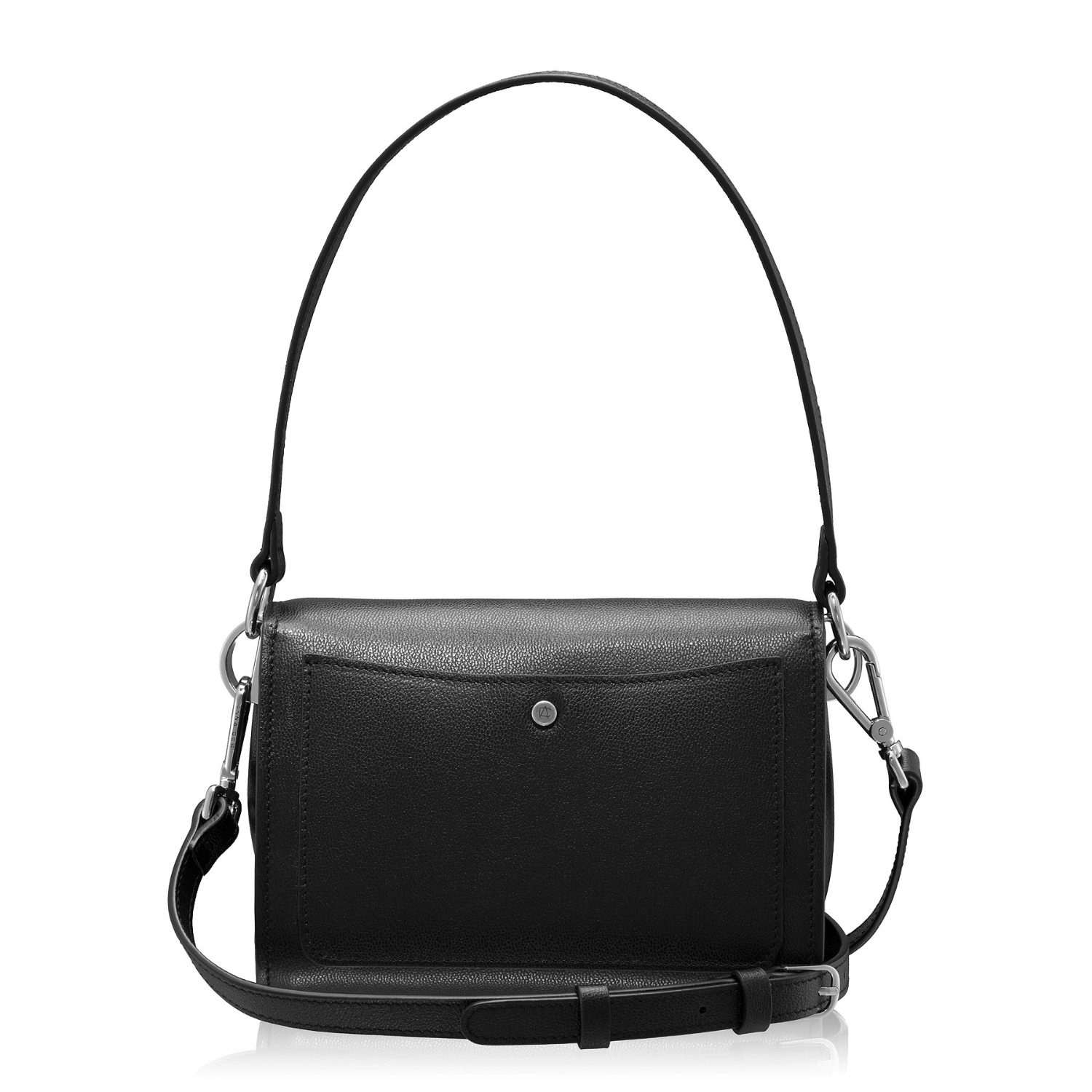 Imagine Geanta dama de umar IRISA 01 VITELLO STAMP NEGRU