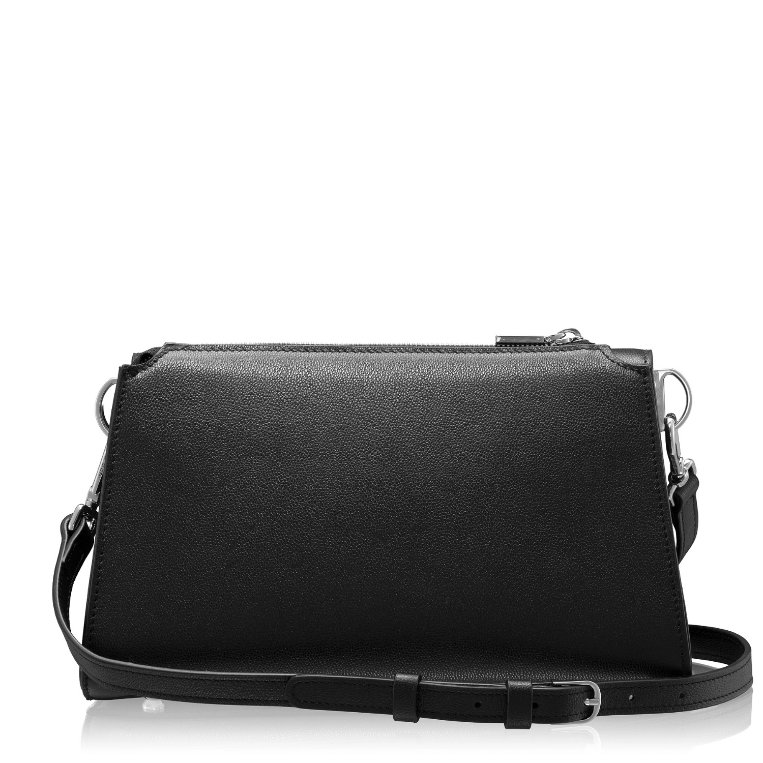 Imagine Geanta dama de Umar IRISA 02 VITELLO STAMP NEGRU