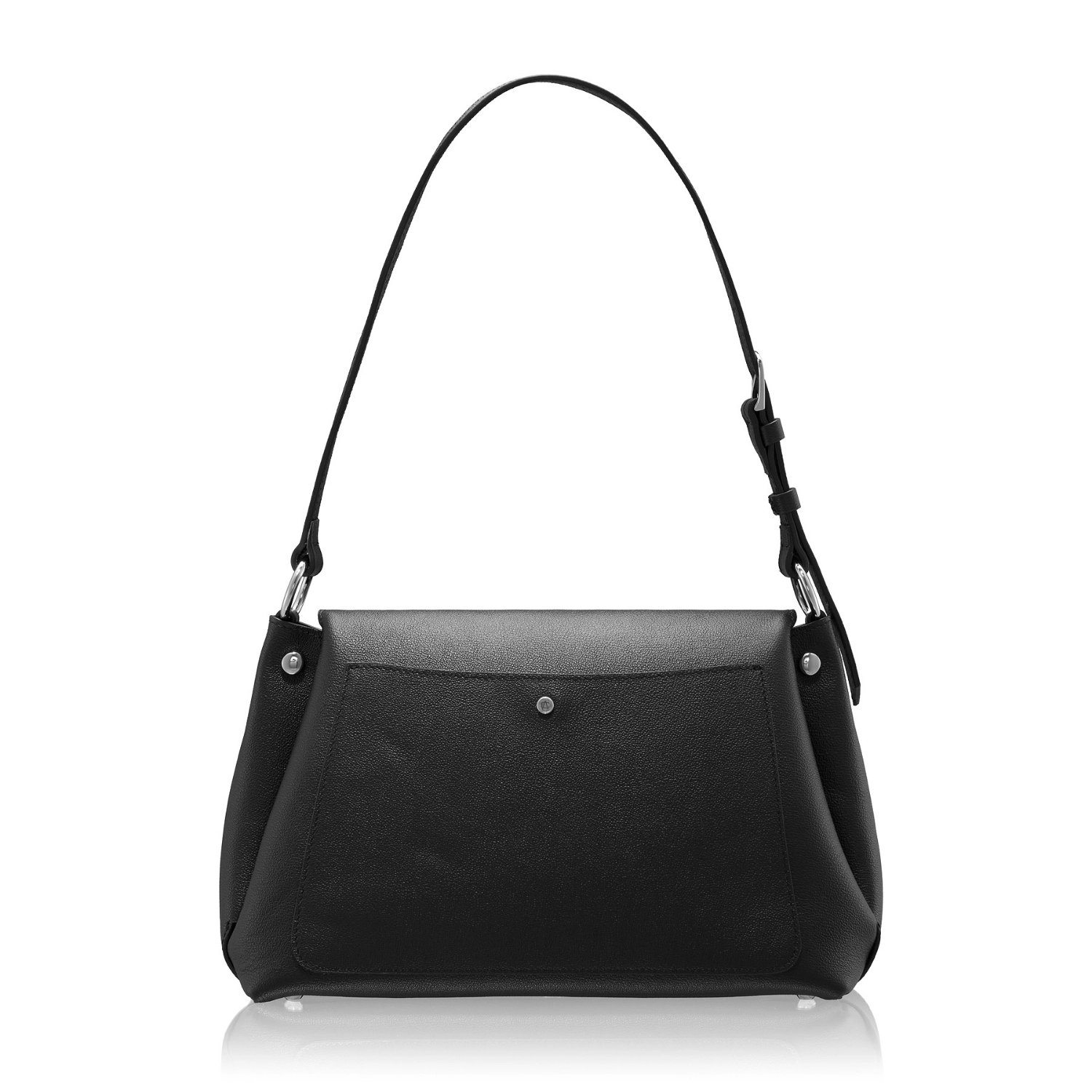 Imagine Geanta dama de umar HELGA 01 VITELLO STAMP NEGRU