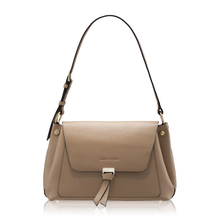 Imagine Geanta dama de umar HELGA 01 VITELLO STAMP BEJ