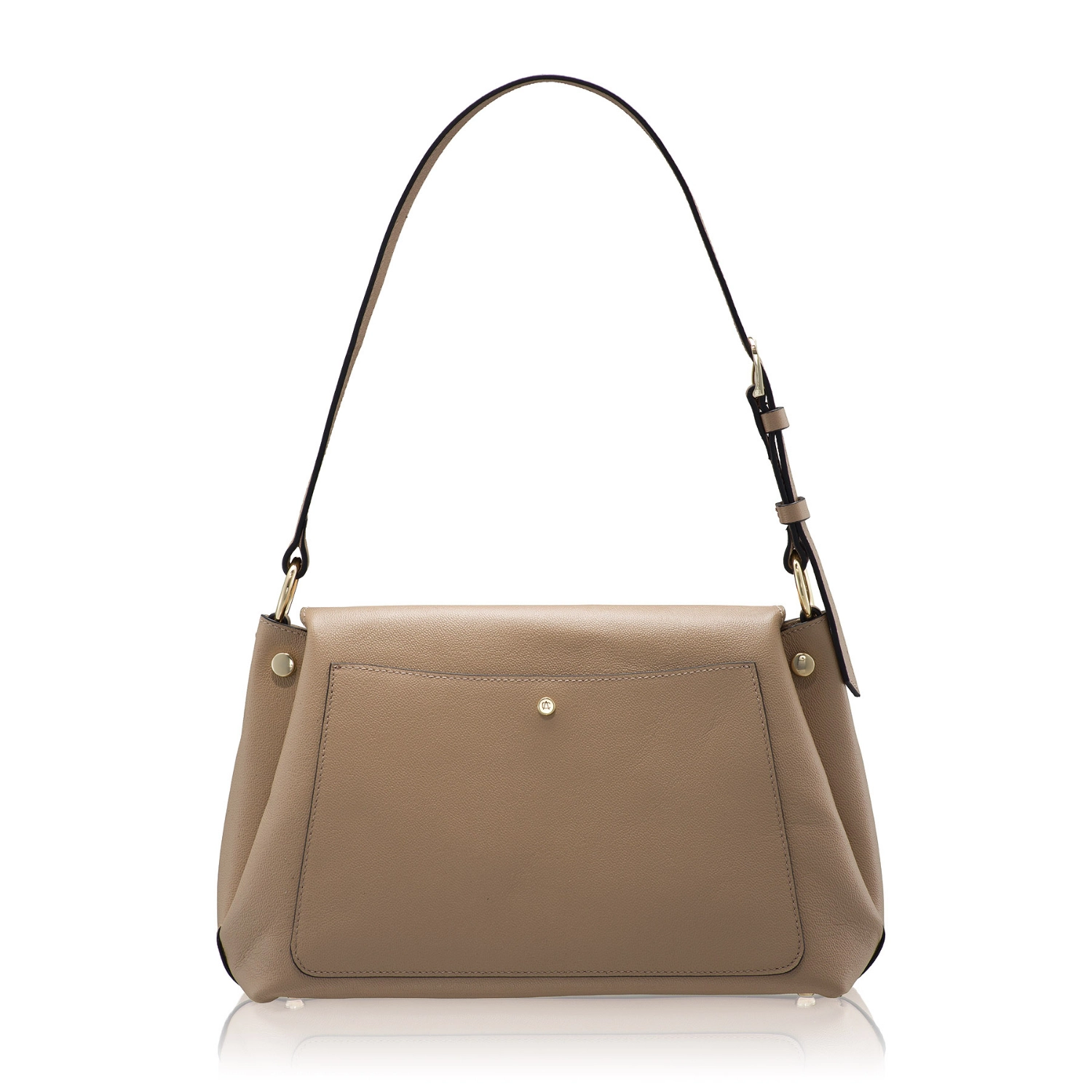 Imagine Geanta dama de umar HELGA 01 VITELLO STAMP BEJ