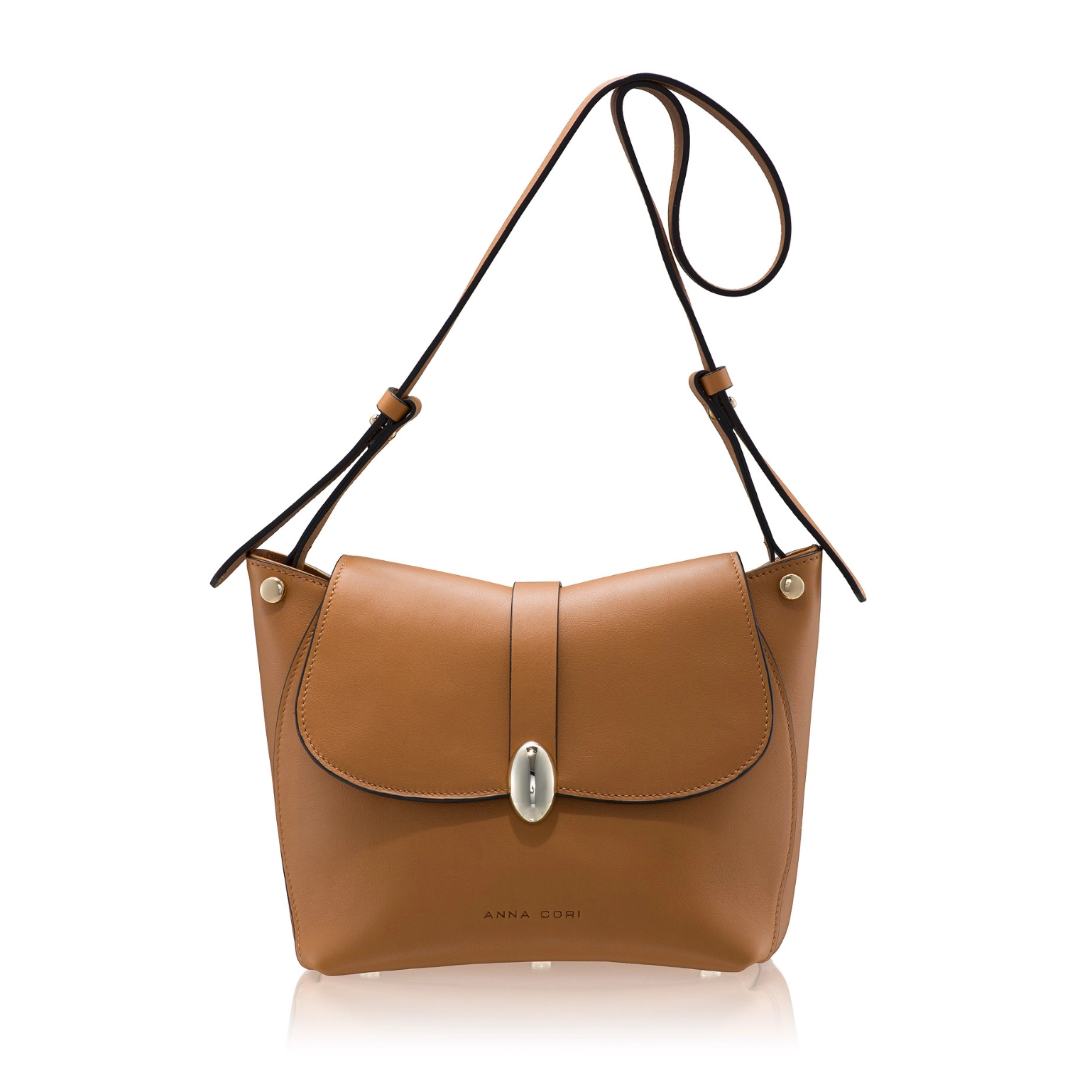 Imagine Geanta dama de umar LIORA 02 VITELLO CAMEL