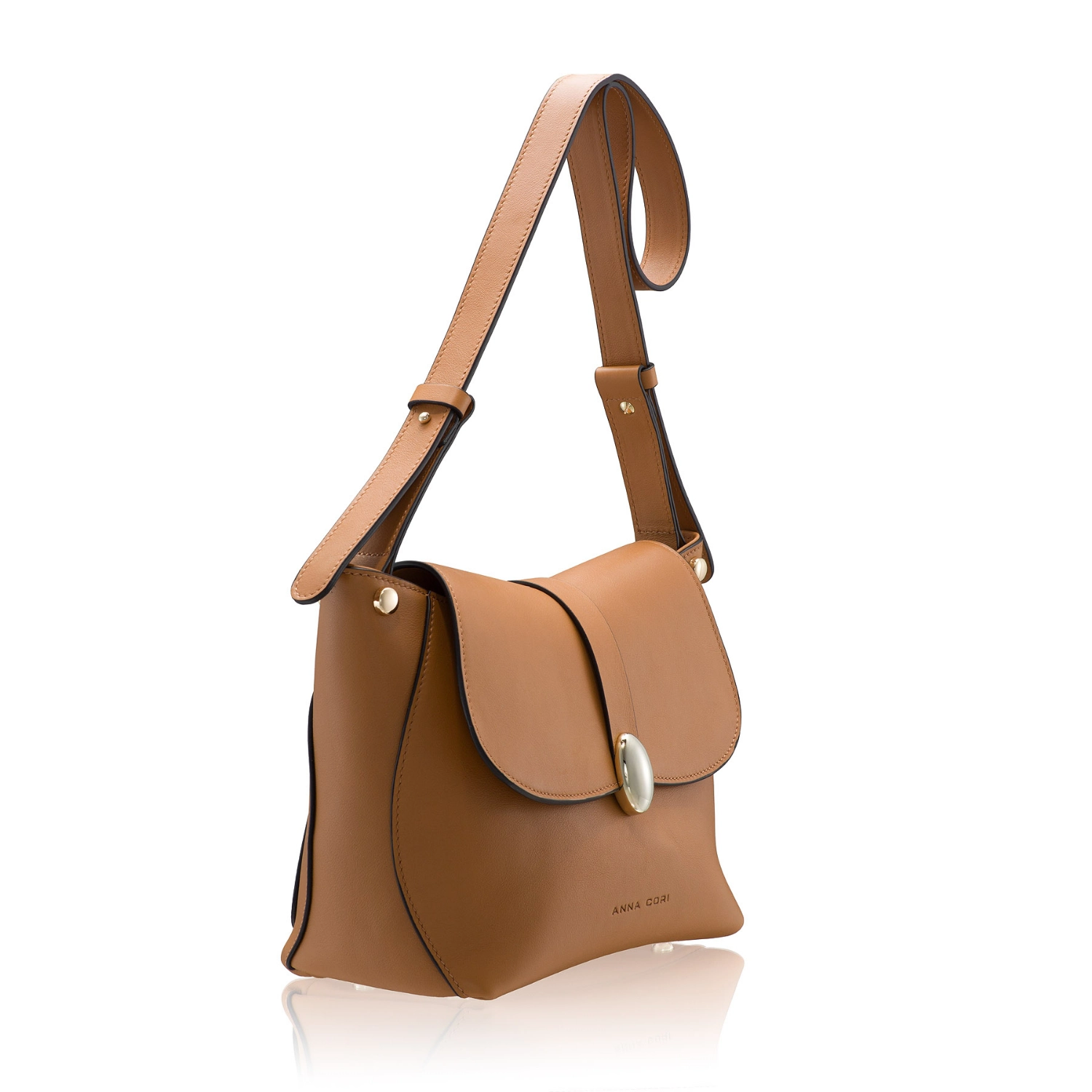 Imagine Geanta dama de umar LIORA 02 VITELLO CAMEL