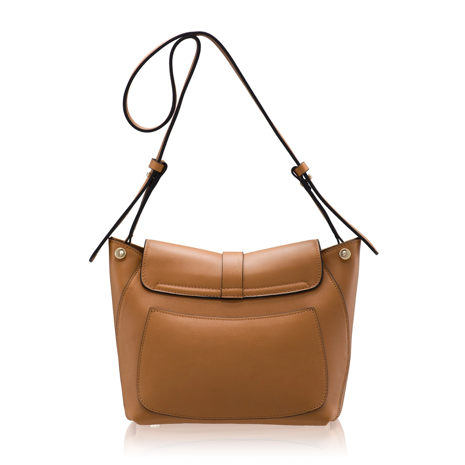 Imagine Geanta dama de umar LIORA 02 VITELLO CAMEL