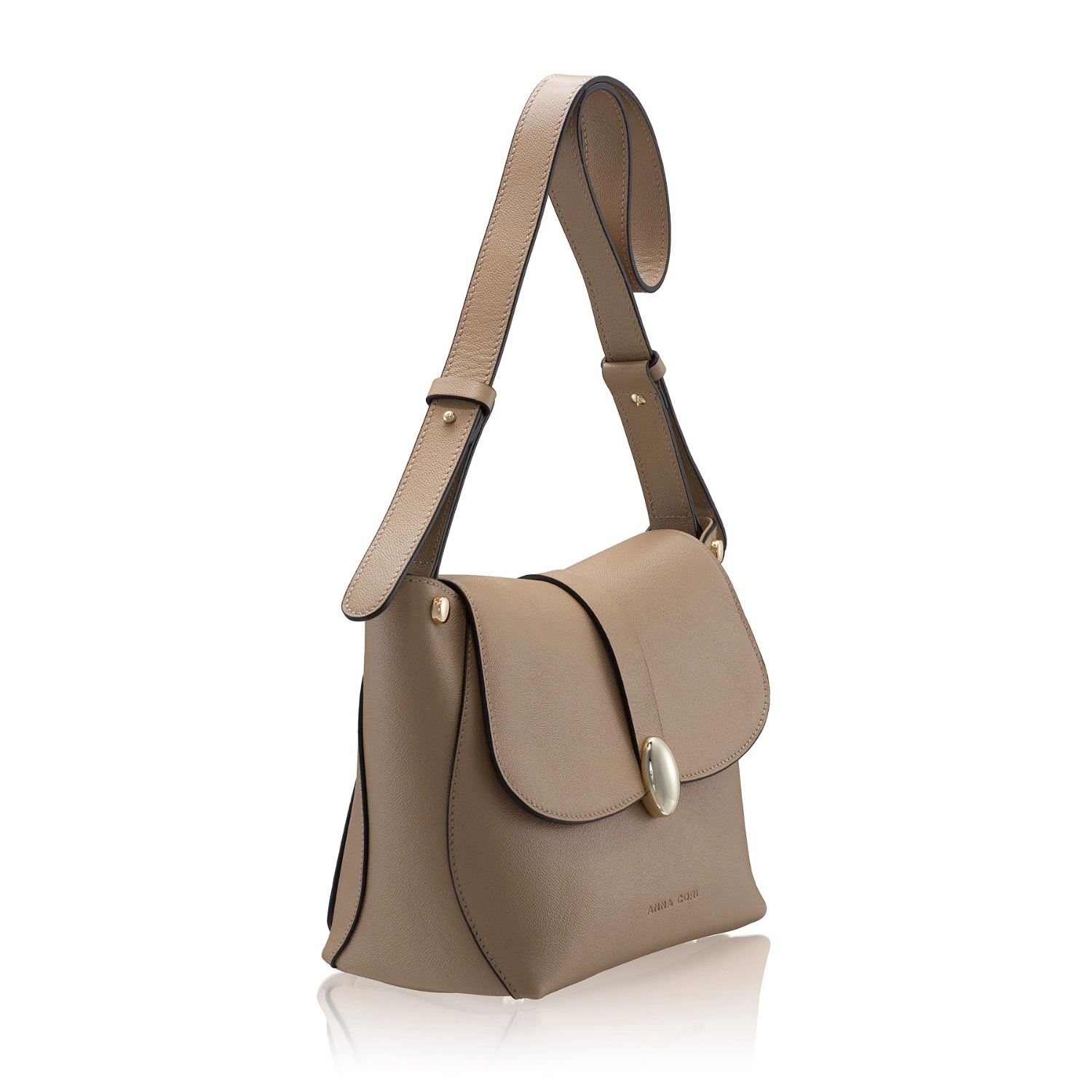 Imagine Geanta dama de umar LIORA 02 VITELLO STAMP BEJ