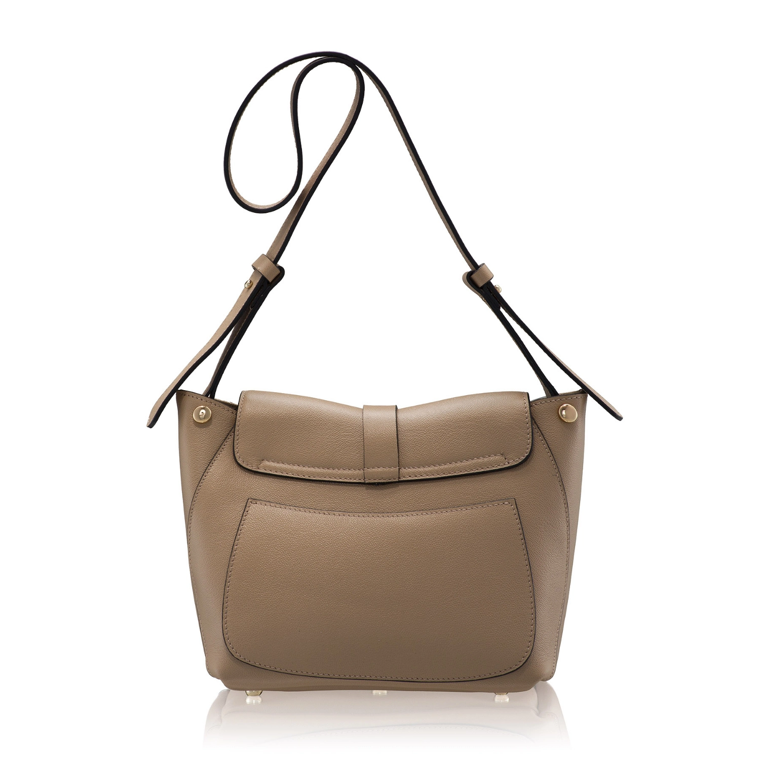 Imagine Geanta dama de umar LIORA 02 VITELLO STAMP BEJ