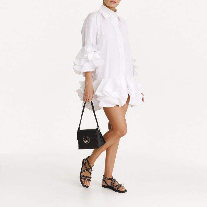 Geanta dama de umar BRIA 01 BOTTALATO NEGRU