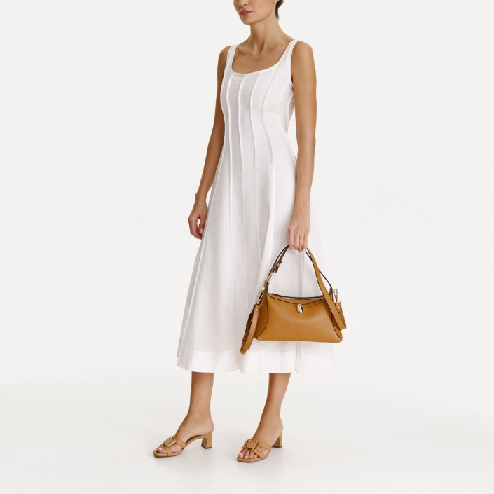 Geanta dama de Mana LIORA 01 VITELLO CAMEL