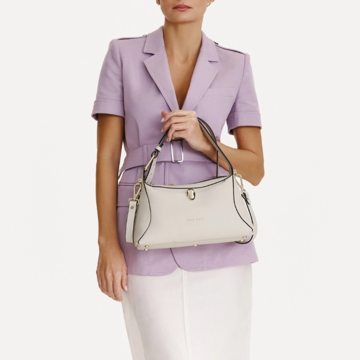 Geanta dama de Mana LIORA 01 BOTTALATO PANNA