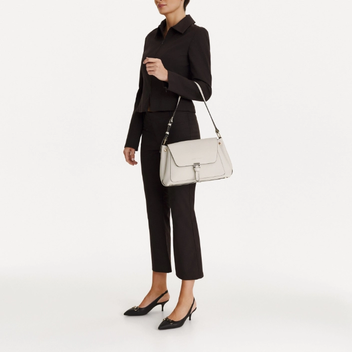 Geanta dama de umar HELGA 01 BOTTALATO PANNA