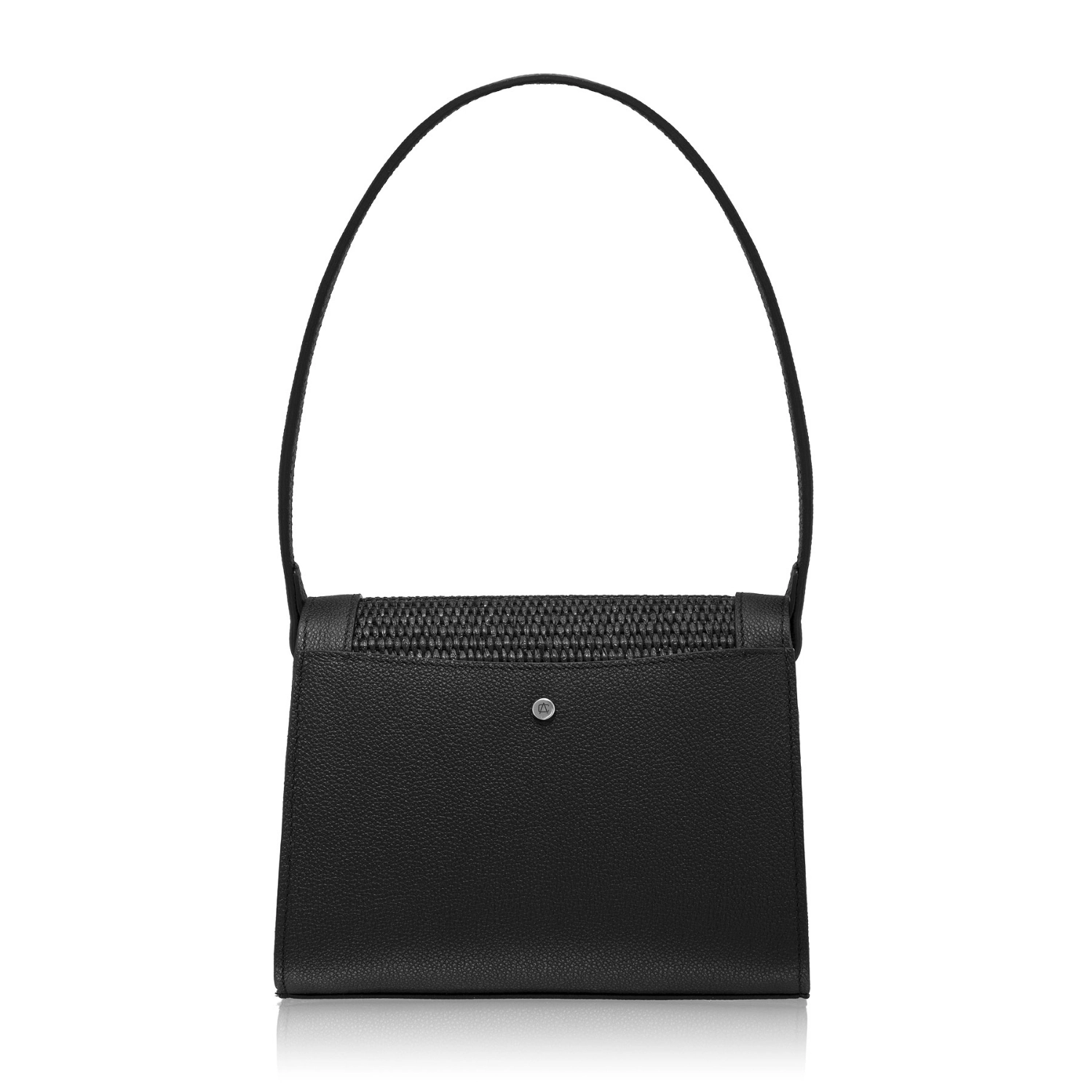 Imagine Geanta dama de umar CORELIA 02 BOTT+RAFIA NEGRU