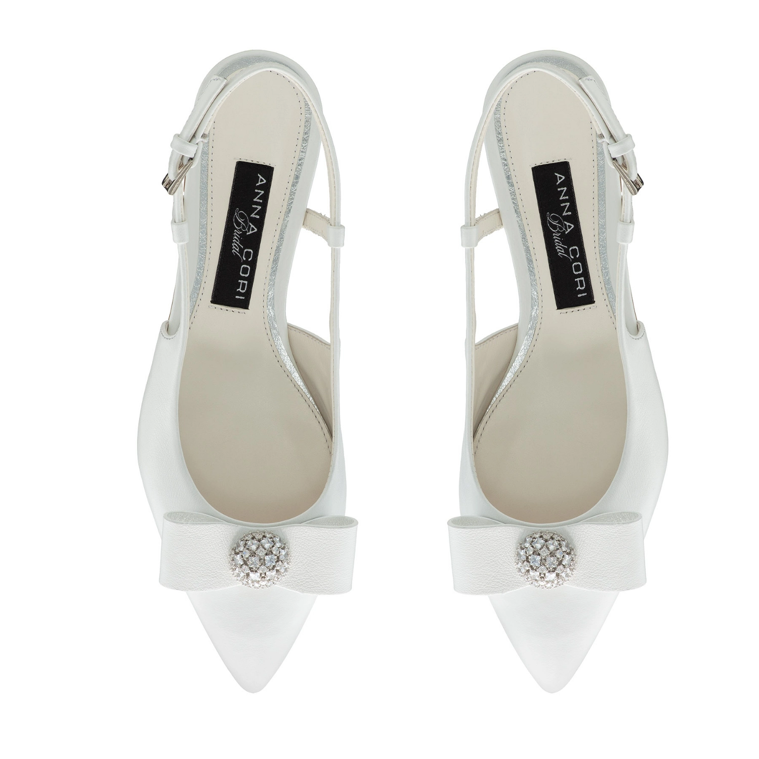Picture of Women's Ballerinas 8396 Vitello White